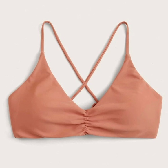 👙 2 for $15 👙 SHEIN crossback lace up bikini top - Picture 3 of 5